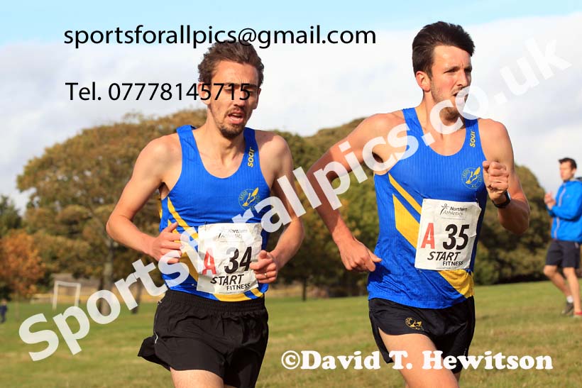 Senior mens 2022 Northern Cross Country Relays, Graves Park, Sheffield. Photo: David T. Hewitson/Sports for All Pics